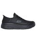 Skechers Men's Slip-ins RF Work: Max Cushioning Elite Sneaker | Size 8.5 | Black | Textile/Synthetic | Machine Washable