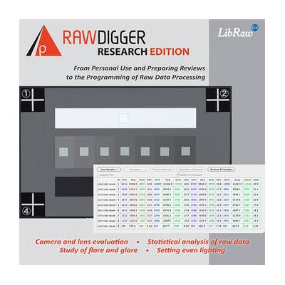 RawDigger Research Edition (Download) RD1RE