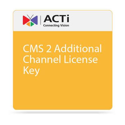 ACTi CMS 2 Additional Channel License Key LCMS2000