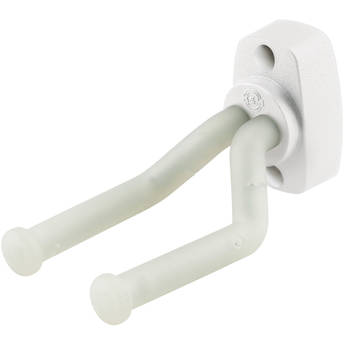 K&M 16280 Guitar Wall Mount (White/Translucent) 16280-014-00
