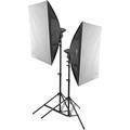 Impact Photo Studio 2-Light LED Kit FF-S4