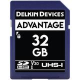 Delkin Devices 32GB Advantage UHS-I SDHC Memory Card DDSDW63332GB