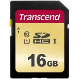 Transcend 16GB 500S UHS-I SDHC Memory Card TS16GSDC500S