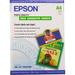 Epson Photo Quality Self-Adhesive Sheets (A4 8.3 x 11.7", 10 Sheets) S041106