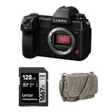 Panasonic Lumix S1H Mirrorless Camera with Accessories Kit DC-S1HBODY