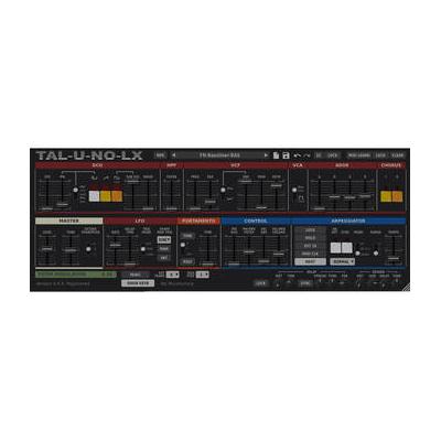 TAL Software U-NO-LX Synthesizer Virtual Instrument (Download) - [Site discount] 11-30701