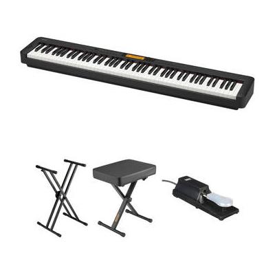 Casio CDP-S360 88-Key Slim-Body Portable Digital Piano Kit with Stand, Bench, and CDP-S360