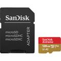 SanDisk 128GB Extreme UHS-I microSDXC Memory Card with SD Adapter SDSQXAA-128G-AN6MA