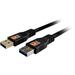 Comprehensive Pro AV/IT Integrator Series Ultra-Flexible USB-A 3.2 Gen 1 Male Cable (6') USB5G-AA-6PROBLK