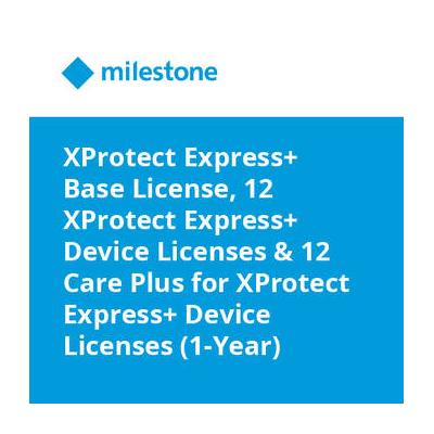 Milestone XProtect Express+ Base License, 12 XProt...
