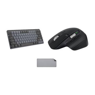 Logitech Wireless MX Mechanical Mini Keyboard & MX Master 3S Mouse Kit with Studio D 920-010552