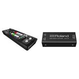 Roland V-1HD Portable 4 x HDMI Video Switcher & UVC-01 USB Capture Device Kit V-1HD STR