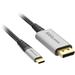 EZQuest DuraGuard USB-C Male to DisplayPort Male Cable (7.2') X40020