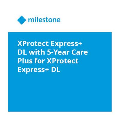 Milestone XProtect Express+ DL with 5-Year Care Pl...