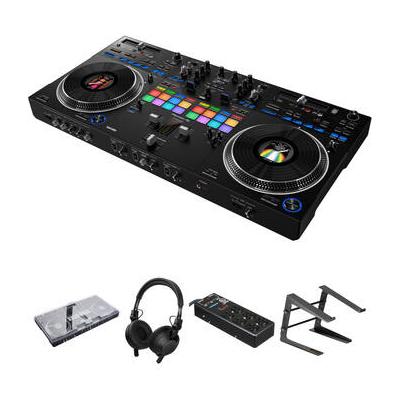 Pioneer DJ DDJ-REV7 2-Channel Serato DJ Pro Controller Kit with Cover, Headphones, Pow DDJ-REV7/CUXJ