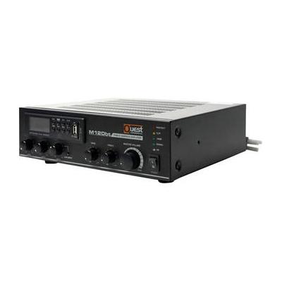 Quest Commercial M120BT 120W Amplifier and Mixer with Bluetooth M120BT