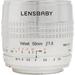 Lensbaby Used Velvet 56mm f/1.6 SE Lens for Nikon F (Silver) LBV56SEN