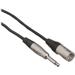 Hosa Technology HPX-003 Unbalanced 1/4" TS Male to 3-Pin XLR Male Audio Cable (3') HPX-003