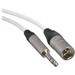 Canare Star Quad 3-Pin XLR Male to 1/4 TRS Male Cable (White, 6') CATMXM006WT