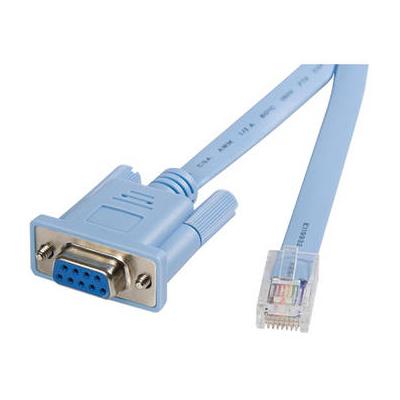 StarTech Ethernet Male to DB-9 Female Cisco Console Management Router Cable (6') DB9CONCABL6