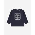 Timberland Baby Boys Long Sleeve Logo T-shirt In Navy Size 9 Mths