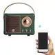 Haut-parleur Bluetooth rétro sans fil radio FM vintage style classique à l'ancienne amélioration