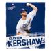 MLB Player Los Angeles Dodgers Clayton Kershaw Silk Touch Throw