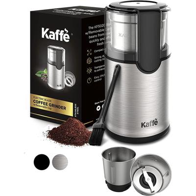 Kaffe Electric Blade Coffee Grinder Removable 4.5oz 14-Cup Capacity