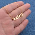 Japanese Name Necklace-Hiragana-Gold Necklace-Handmade Necklace-Christmas Gift For Her
