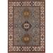 Geometric Kazak Oriental Area Rug Handmade Wool Carpet - 8'0" x 10'1"