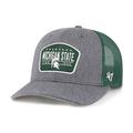 "Casquette Snapback '47 Charcoal Michigan State Spartans Slate Trucker pour hommes"