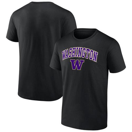 Washington Huskies Fanatics Campus-T-Shirt für Herren, schwarz