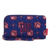 Vera Bradley New York Giants RFID Front-Zip Wristlet