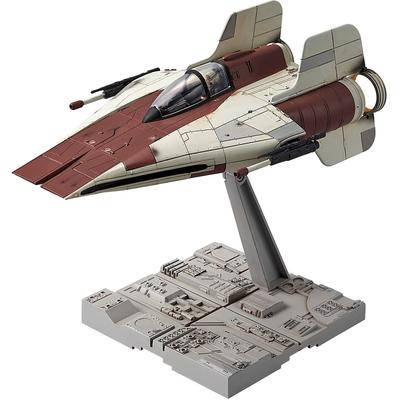 Modellbausatz BANDAI "Modellbausatz A-Wing Starfighter" Modellbausätze bunt Kinder