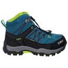 CMP - Kid's Rigel Mid Trekking Shoes Waterproof - Wanderschuhe 31 | EU 31 blau/schwarz