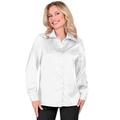 Widmann - Satin Bluse für Damen, 70er Jahre Disco Fever, Retro Style, Schlagermove, Party Shirt, Damenhemd