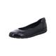 ARA Damen Sardinia Ballerina, SCHWARZ, 38 EU