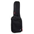 Gewa Pure Gitarren Gig Bag Serie 120 für E-Bass schwarz, 20mm Schaumstoffpolsterung mit großer Notentaschen und Zubehörtasche