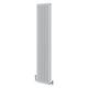 Utopia Traditional Vertical Radiator 3 Column Triple Panel Vintage Style Central Heating White – 1800 x 380mm