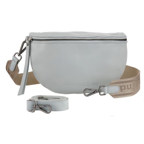 „Gürteltasche HARBOUR 2ND „“Evi““ Gr. B/H/T: 28 cm x 18 cm x 10 cm, blau (arctic) Damen Taschen Gürteltaschen mit geräumigem Hauptfach“