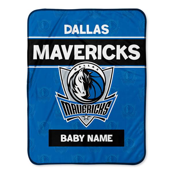 dallas-mavericks-30"-x-40"-personalized-baby-blanket/