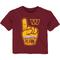 Infant Burgundy Washington Commanders Hand-Off T-Shirt