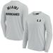 Unisex Fanatics Signature Gray Miami Hurricanes Elements Super Soft Long Sleeve T-Shirt