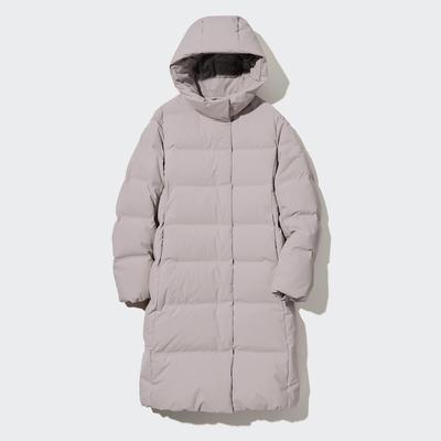 Uniqlo - Seamless Down Long Coat - Beige - XS