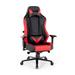 Costway 360° Swivel Computer Chair with Casters for Office Bedroom-Red