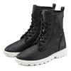 Schnürstiefelette LASCANA, Damen, Gr. 41, schwarz, Obermaterial: 100% Lederimitat. Futter: 100% Textilmaterial. Decksohle: 100% Textilmaterial. Laufsohle: 100% Synthetik, unifarben, casual, Schuhe, zum Schnüren mit modischen Cut-Outs, Stiefel,...