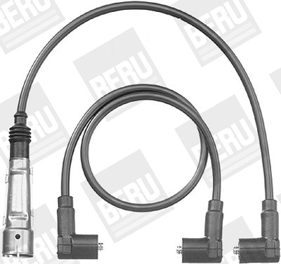 Beru Zündleitungssatz [Hersteller-Nr. ZEF562] für Seat, Skoda, VW