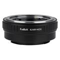 Fotodiox Lens Mount Adapter, Konica AR mount Lens to Sony Alpha Nex E-mount Camera Adapter, fit Sony NEX 3, Nex 5, NEX-VG10