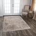 Alora Decor Lavish Rustic Rust Polypropylene/Polyester Area Rug