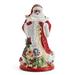 Fitz and Floyd Studio Collection Holiday Home African American Santa 13In - N/A